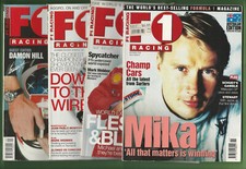 #MM.   LOT OF  FOUR (4)  1999 - 2003  F1 MOTOR CAR RACING  MAGAZINES