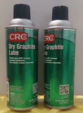2 Pack Crc 03094 Graphite Dry Film Lubricant, 10 Oz Aerosol Can New