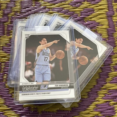 yuki　0607 1) 2024-25 1st EVER Panini Instant NBA #43 Yuki Kawamura /1572 SP