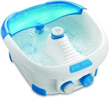Pedicure Heated Foot Spa Bubble Foot Massager 6 Jets for Soothing Massage