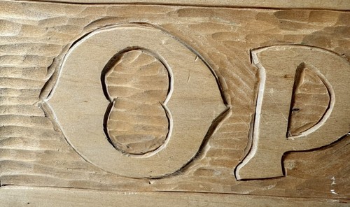 Insegna aperta e chiusa in legno intagliato a mano per affari 2 lati splendida 2 piedi - Foto 4 di 7