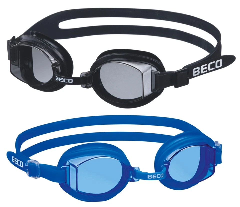 BECO Schwimmbrille Macao schwarz / blau NEU/OVP Taucherbrille
