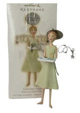 Hallmark 2009 GRANDMA ANGELS Down To Earth Angel Cookies Milk Ornament