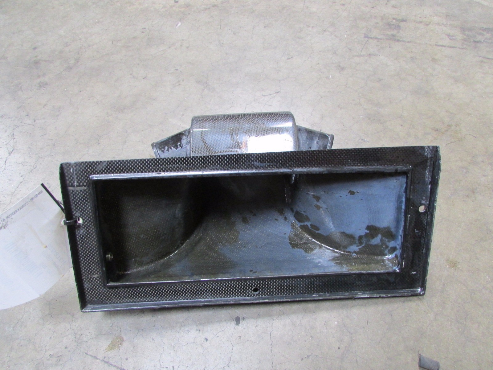 Lamborghini Murcielago, LH Carbon Fiber upper Air Filter Cover, Used, 07M133919