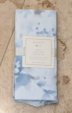 POTTERY BARN BABY ORGANIC SATEEN AMELIA CRIB FITTED SHEET FLORAL
