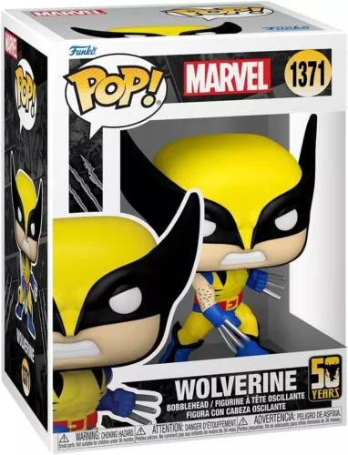 Funko Pop Marvel's X-Men: Wolverine (Classic) Figure w/ Protector