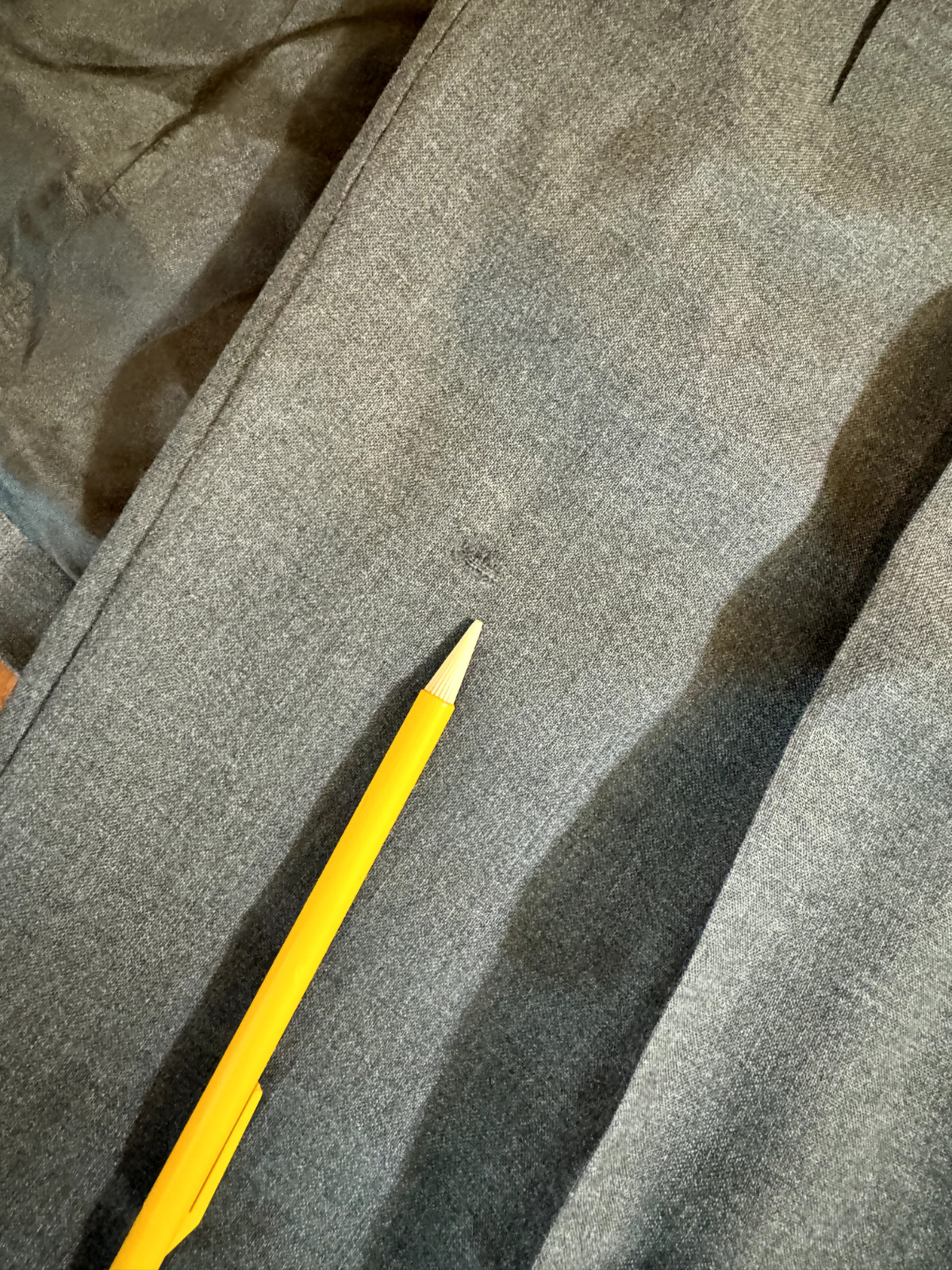 BROOKS BROTHERS Stretch Gray Full Suit 44R Wool