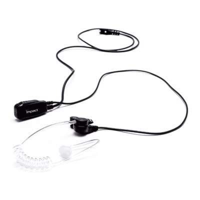 Impact M16-S1W-AT3 Earpiece PTT Acoustic Tube, Motorola CLP1010 CLP1040 CLP1060