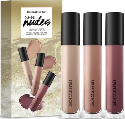 bare Minerals * SEND NUDES * Gen Nude Matte Liquid Lipcolor ~ Hemp XYZ