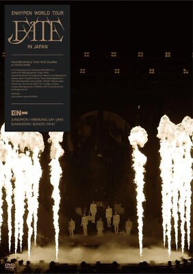New ENHYPEN WORLD TOUR FATE IN JAPAN Standard Edition 2 DVD 