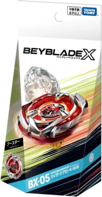 Takara Tomy BEYBLADE X BX-05 Booster Wizard Arrow 4-80B From Japan