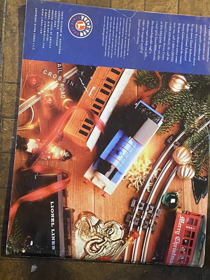 1998 LIONEL TRAINS LEGENDARY RAILROAD 62 PAGE CATALOG VOLUME 11 eBay.de