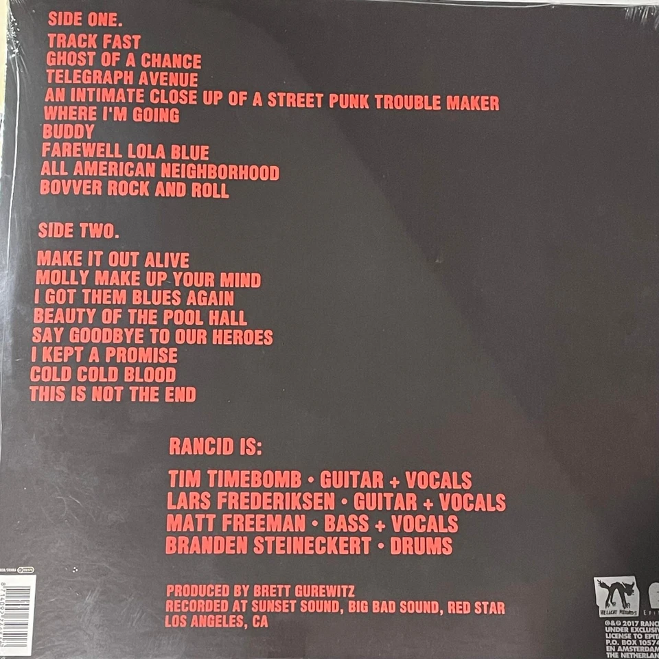 RANCID: Trouble Maker Vinyl + New & Sealed + Metal + Punk + Rock - Image 3 of 3
