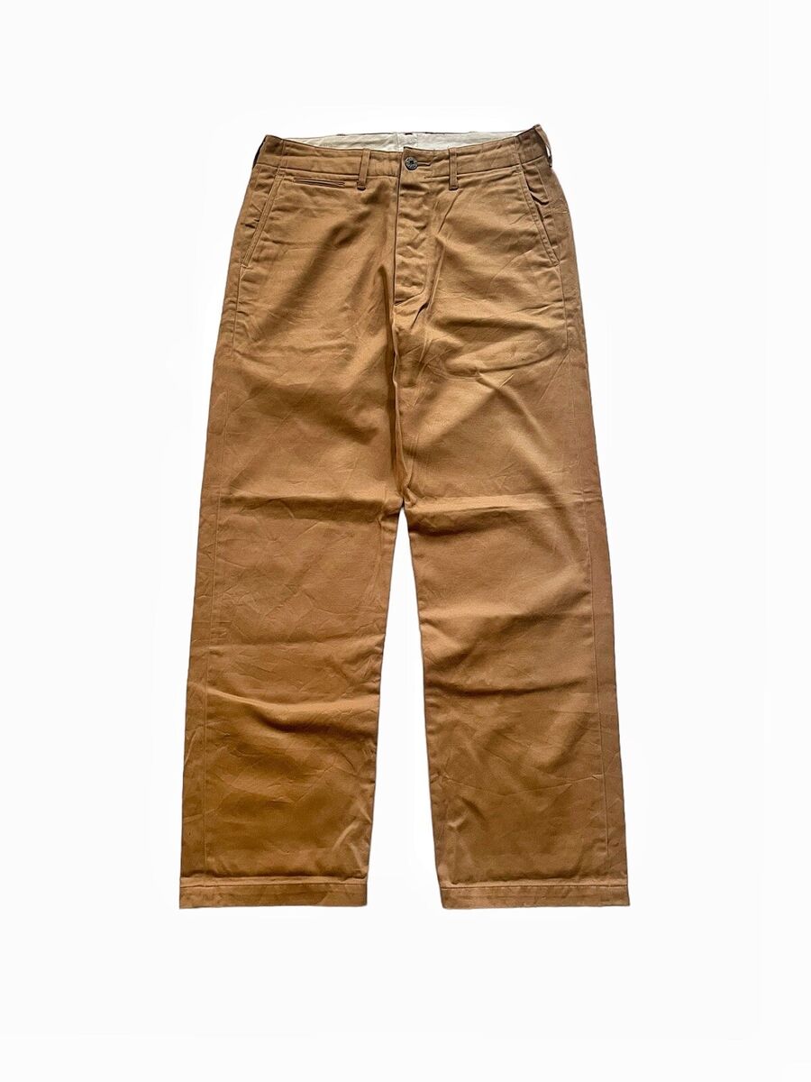BUZZ RICKSON'S 1945 MODEL EARLY MILITARY CHINO Pants M43035 BUZZ RICKSON'S 1945 MODEL EARLY MILITARY CHINO Pants M43035