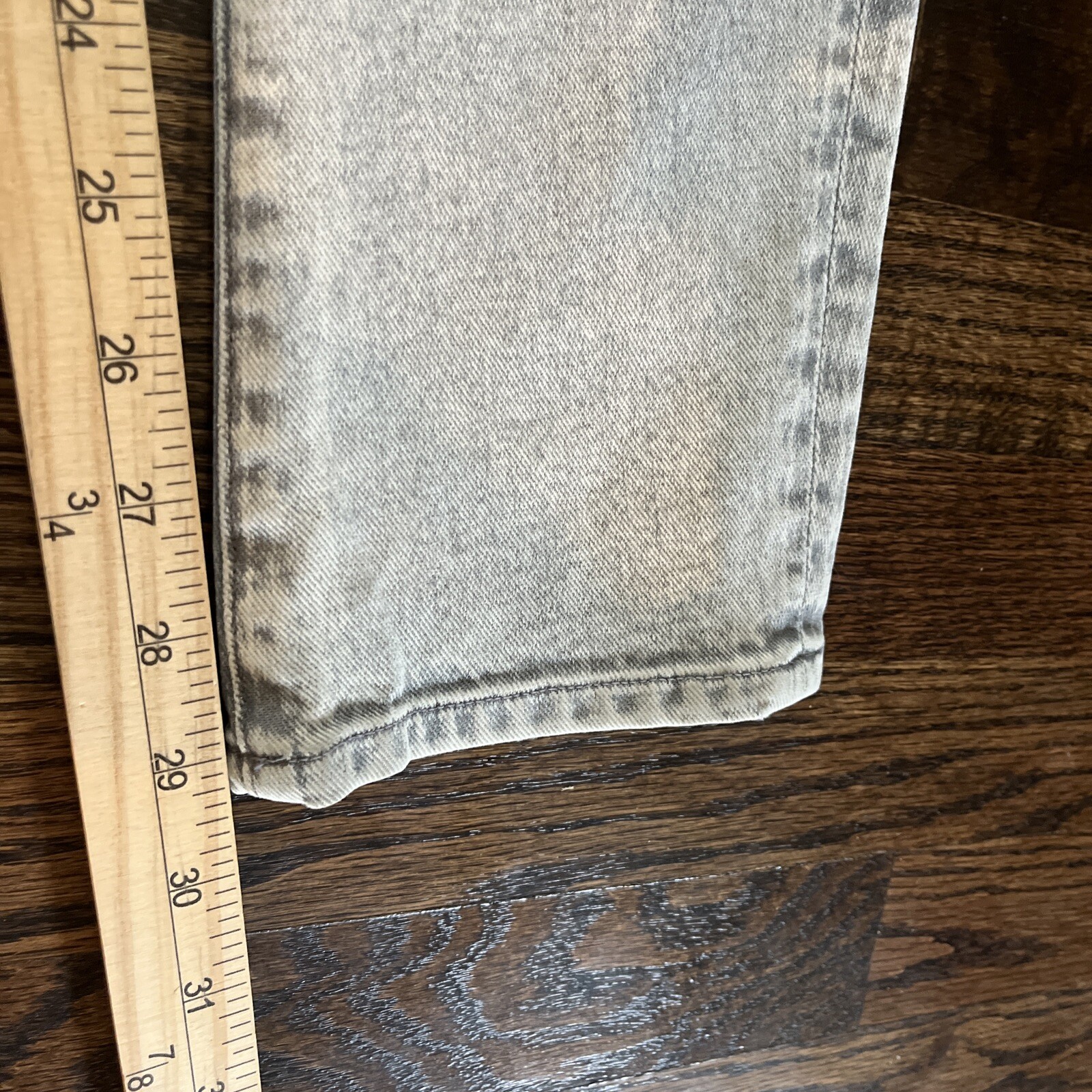 Agolde Jeans Womens Chloe Low rise 29 x 29 Gray Wash New with Tags - View 9