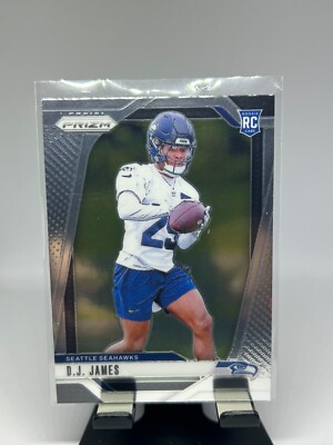 2024 Panini Prizm - Rookies Prizm #322 D.J. James (RC)