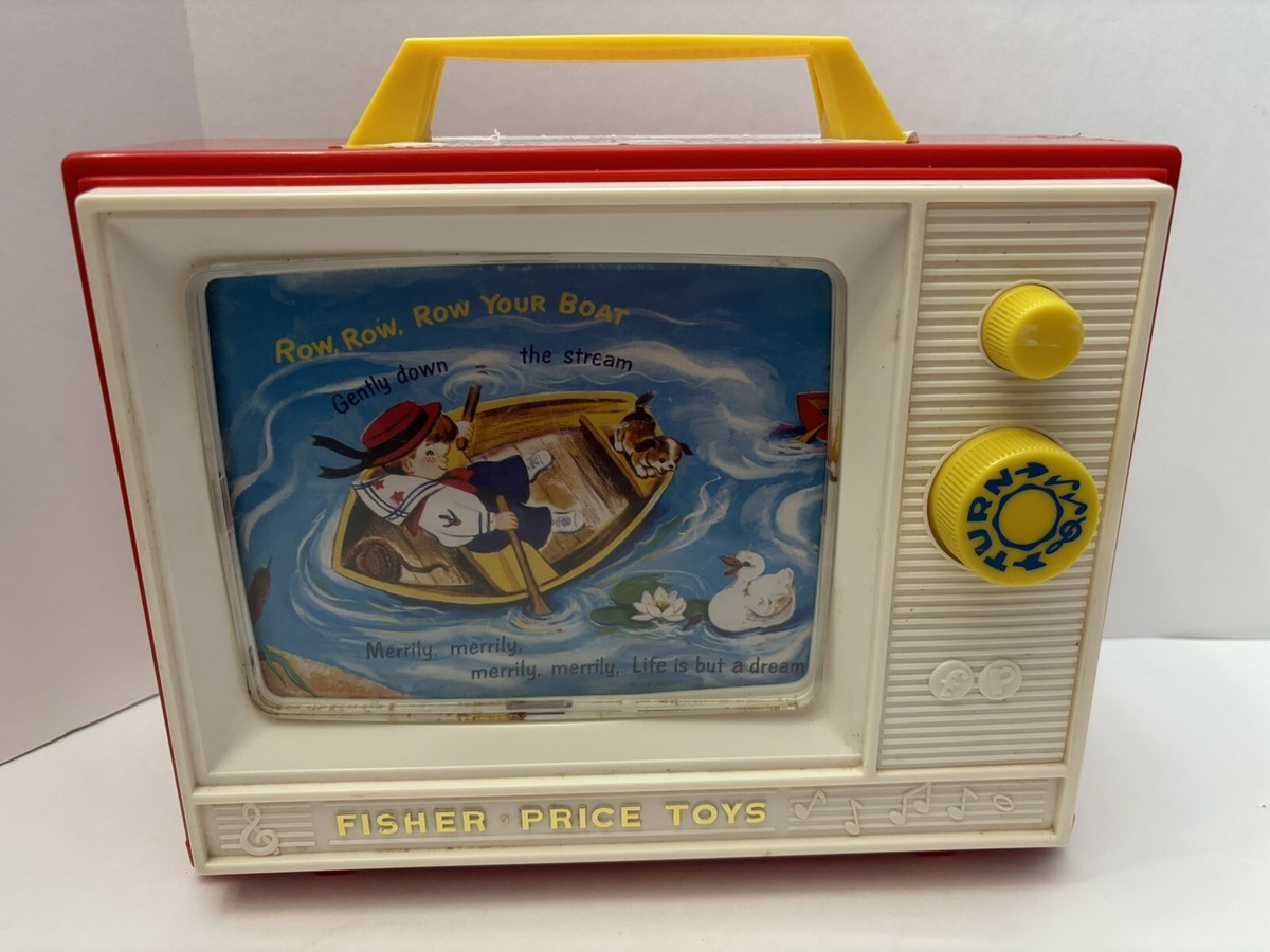HOT Tv Toy Fisher Price Giant Screen Music Box 2009 Fisher Price