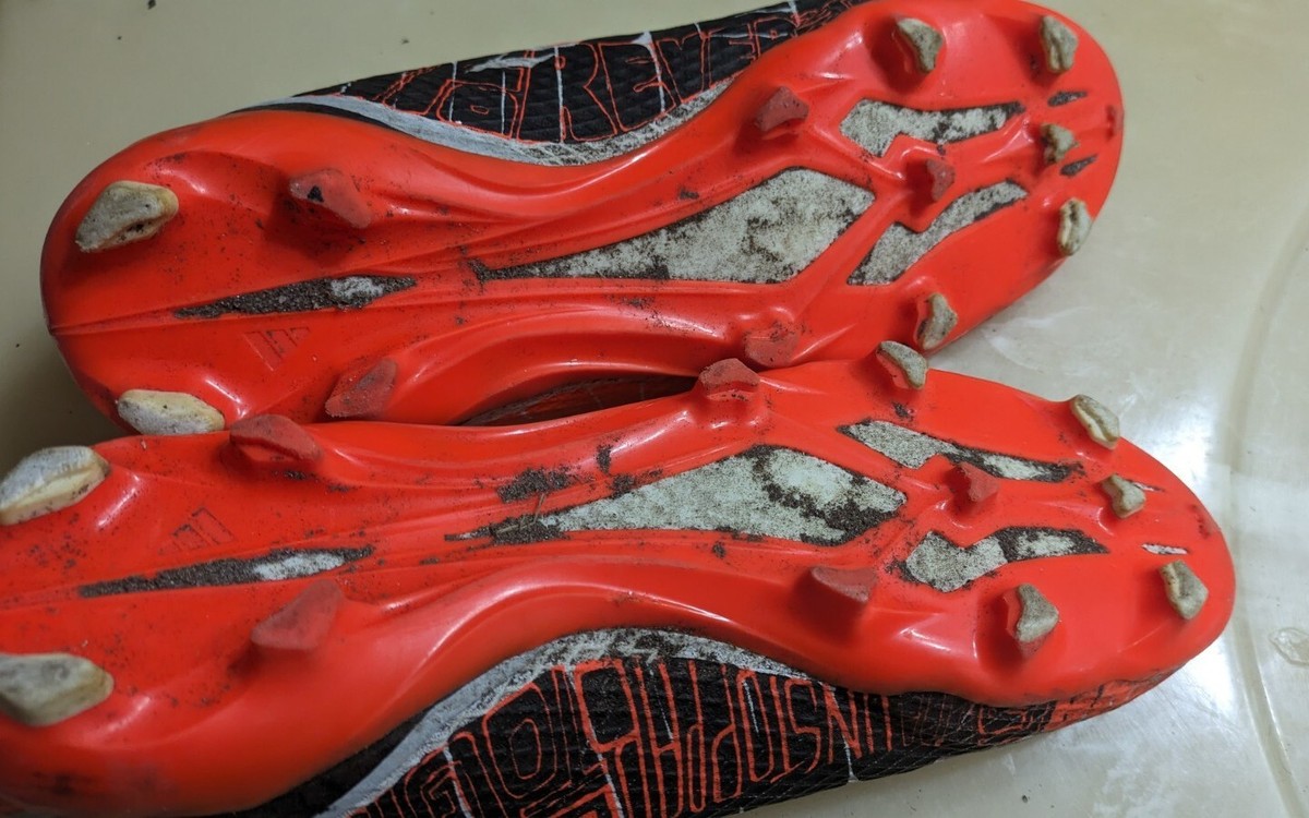 Shoes football Adidas X SPEED Orange Sz 7 Us | eBay