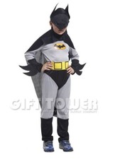 Niños Niños Niños Batman Mono Juegos con disfraces Disfraz de Halloween M, L, XL Edades 4-10
