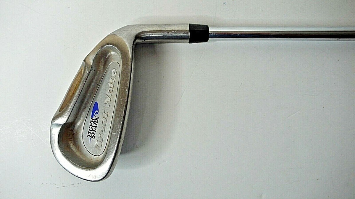 グレートホワイトシャーク Tiger Shark Great White 6 Iron Single Club RH Reg. Steel Shafts