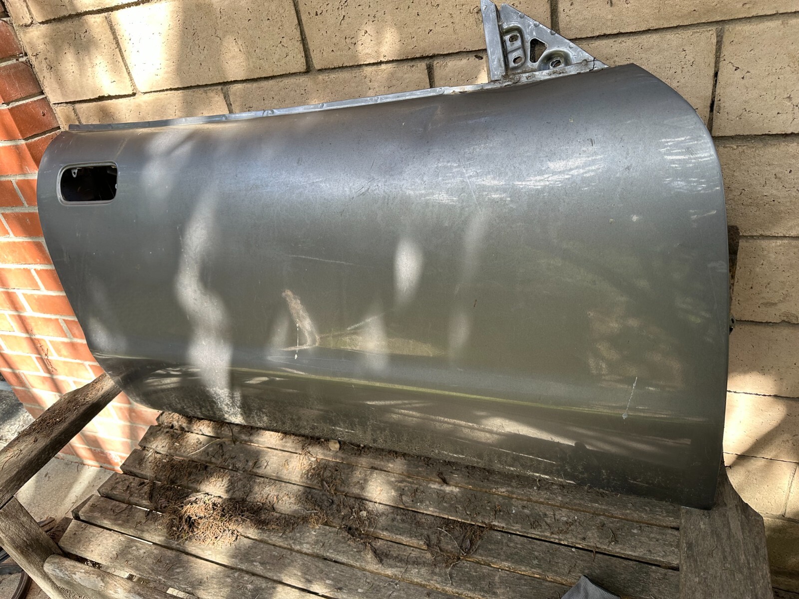 Right Passenger Door Shell Gray  Maserati Spyder Coupe M138 2002-07