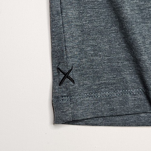 Cuts Clothing Friday Projects Pyca Pro Crew Neck Performance Heathered Shirt Tee - Picture 4 of 9