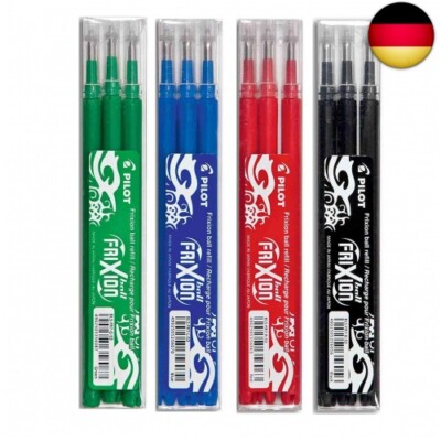 Pilot FriXion Ball Tintenroller 0,7 Ersatzminen Nachfüllminen (12er Set, 