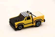 Ideal TCR Yellow Black Pickup Slotless HO Scale Slot 1977