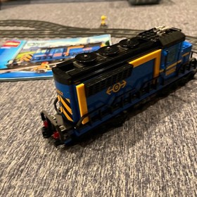 LEGO City Cargo Train 60052 In 2014 Used Retired Comp W/Manuals