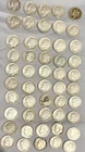 Lot of 50 Mix Roosevelt & Mercury Silver Dimes 1 Roll Estate Coin Collection Lot