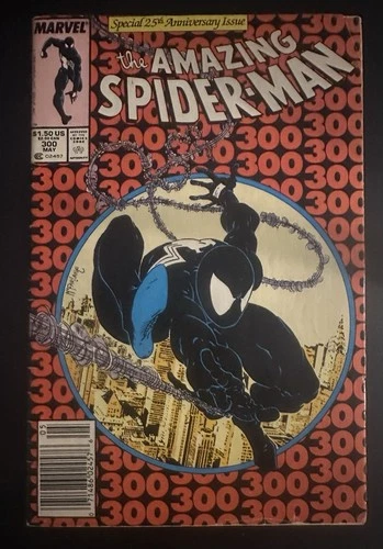 The Amazing Spider-Man #300 Newsstand Variant (Marvel Comics May 1988) VENOM KEY
