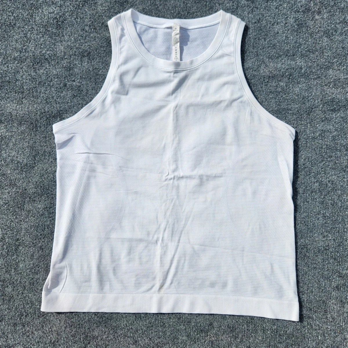 Lululemon White Tank Activewear Tops for Women for sale | eBay