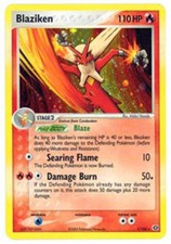 Heavy Play x 1 Blaziken - 1/106 - Holo Rare EX Emerald on eBay