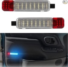 LED Interior Door Light, Ultra Bright Vehicle Side Door Pa Color: Ice Blue Red
