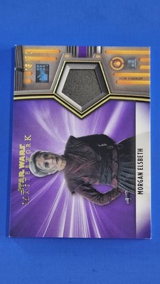 Morgan Elsbeth - 2025 Star Wars Masterwork Production Used Relic Purple  #15/50