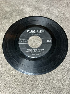 Patsy Cline - Walking after Midnight - 4 Star Promo - VG+/VG - Rare Early Promo