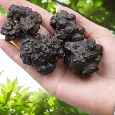 4 PCS Prophecy Stone Egypt Prophecy Hematite Pseudomorph Healing Energy Crystal