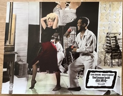 Brigitte Bardot UND IMMER LOCKT DAS WEIB Aushangfoto #19