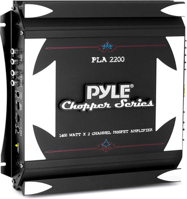 2 Channel Car Stereo Amplifier- 1400W Dual Channel Bridgeable High Power MOSFET
