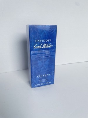 Cool Water Aquaman By Davidoff Eau De Toilette Spray 4.2 oz/125 ml NIB Sealed