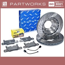 Bremsscheiben + Bremsbeläge +WK für PORSCHE 991 3.0 Carrera HINTEN