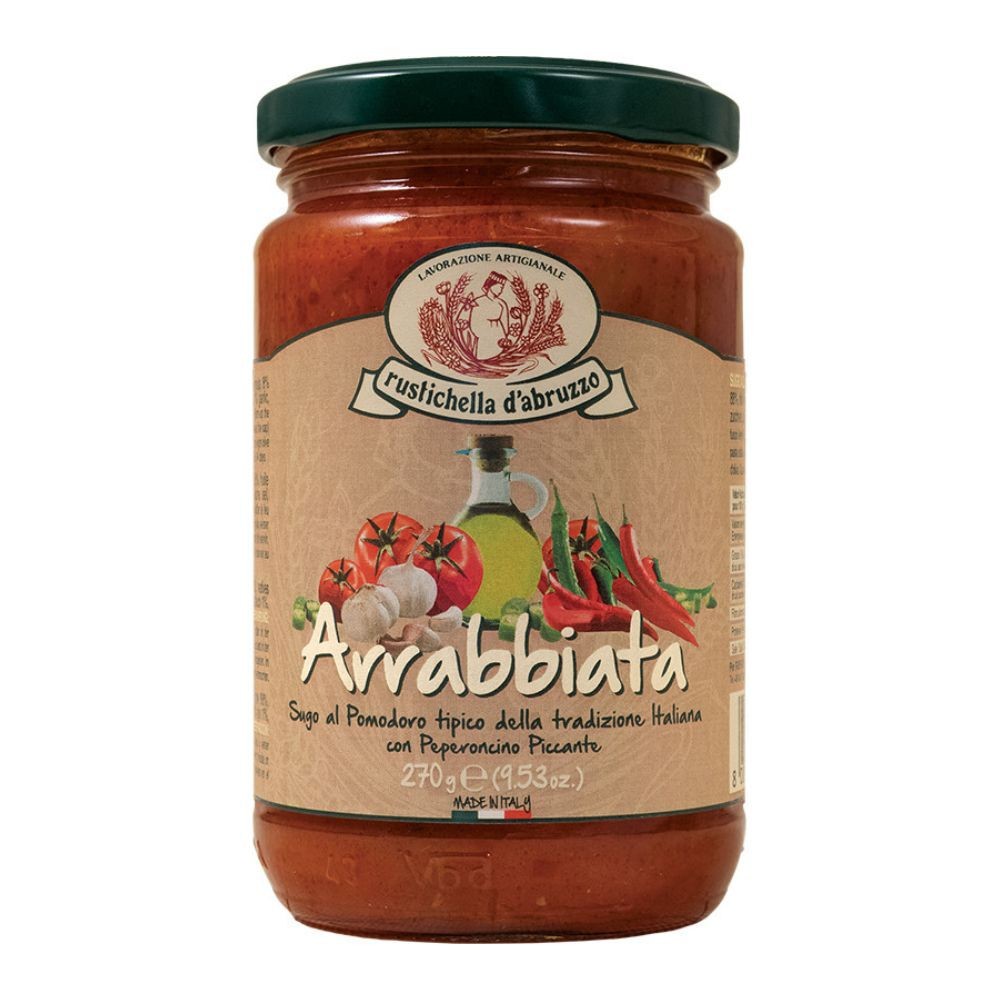 Rustichella Sugo All'Arrabbiata 270g Spicy Tomato Pasta Sauce