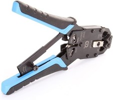 RJ11/RJ12/RJ45/RJ50 10P 8P 6P 4C Network LAN Cable Crimper Modular Plug Crimp...