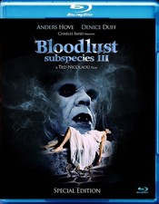 BLOODLUST: SUBSPECIES III BLU-RAY  REGION 1 