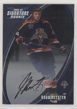 2002 ITG Be A Player Signature Series Signatures Jay Bouwmeester #191 Auto n1u