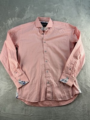 Maceoo Dress Shirt Mens 3/M Meticulously Engineered Long Sleeve Button Up