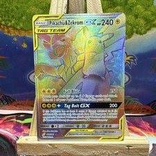 The Pokémon Company Pikachu & Zekrom GX 184/181 SM-Team Up Secret TAG TEAM