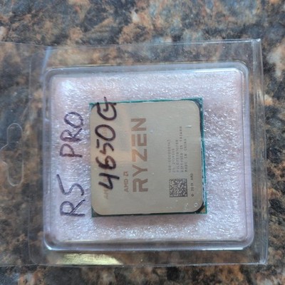 AMD Ryzen 5 Pro 4650G 3.7 GHZ 6-Core (100-000000143) Processor for
