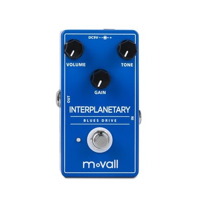 MOVALL MP100 Interplanetary Blues Drive - Overdrive Guitar Effect P... Fast Ship