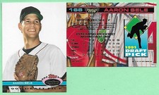 1991 Topps Stadium Club Aaron Sele RC #168 Boston Red Sox👍
